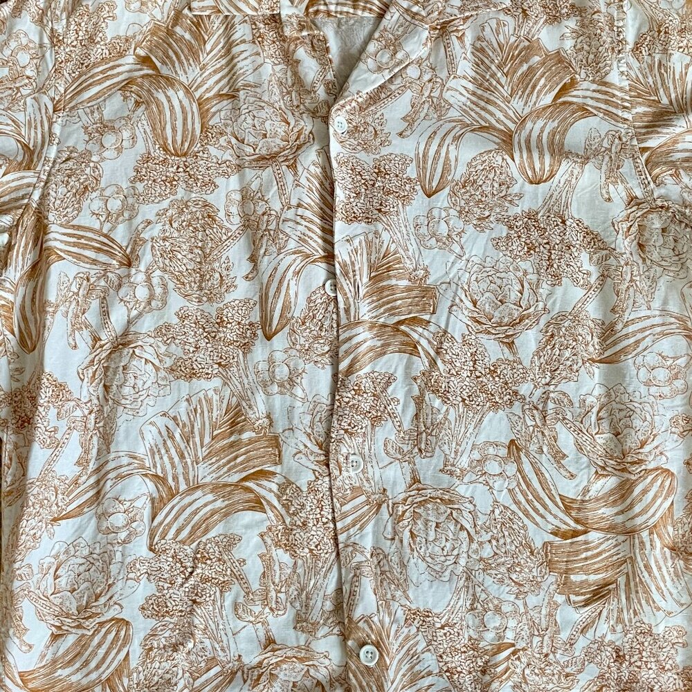 Rhythm Men's Short Sleeve Shirt Size Medium